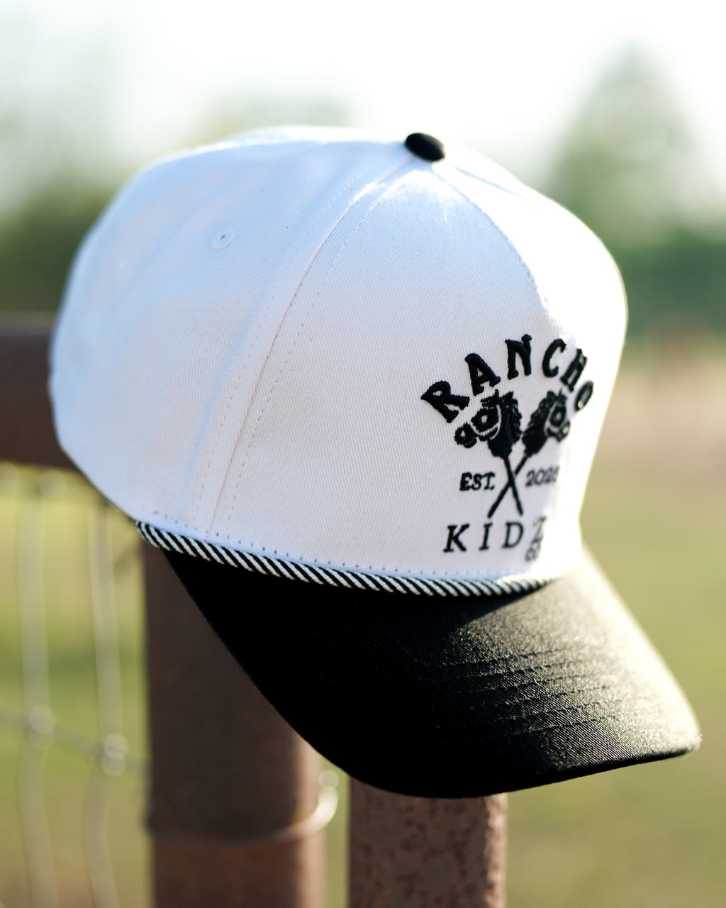 Gorra clásica Rancho Kidz - Negro medianoche