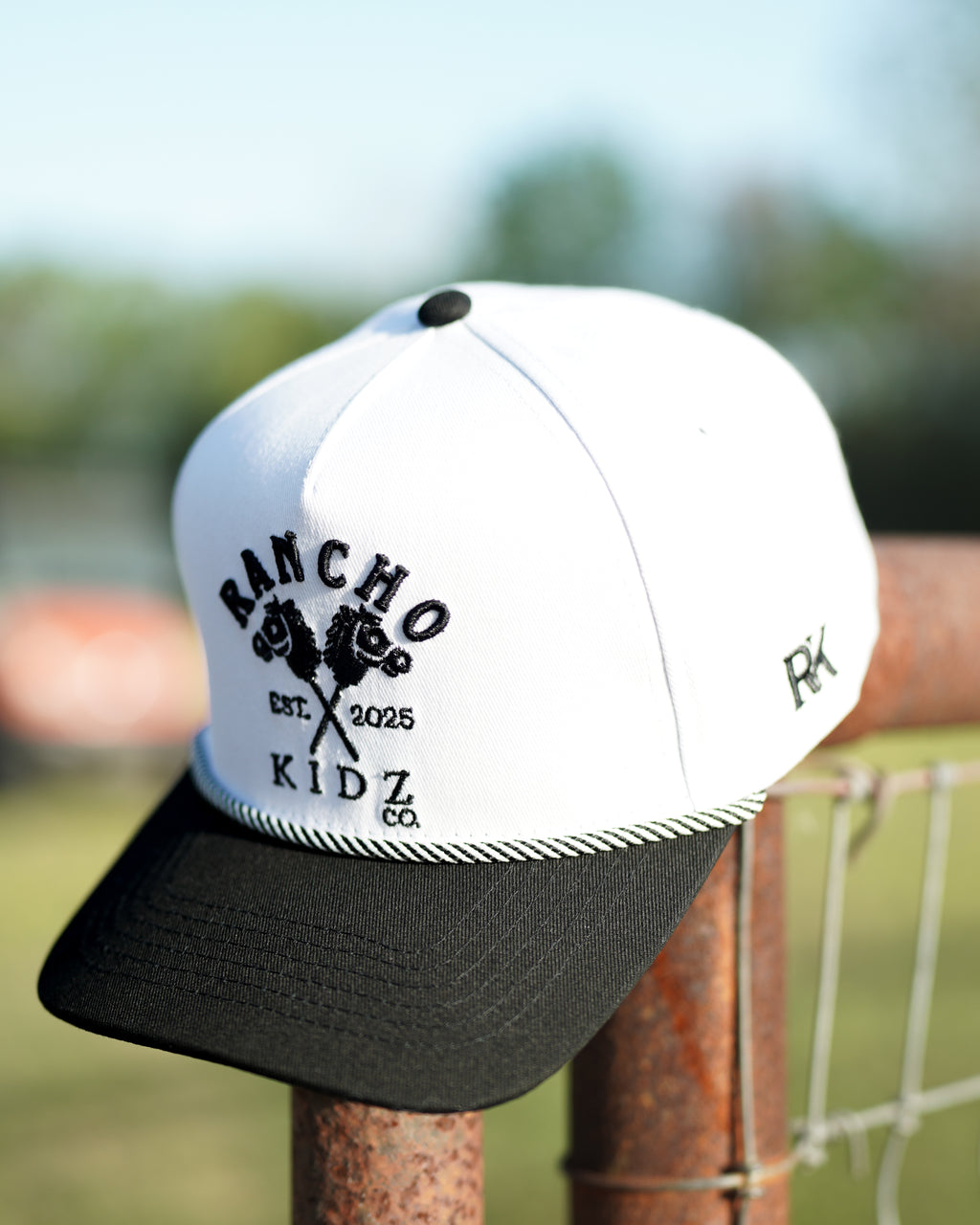 Gorra clásica Rancho Kidz - Negro medianoche